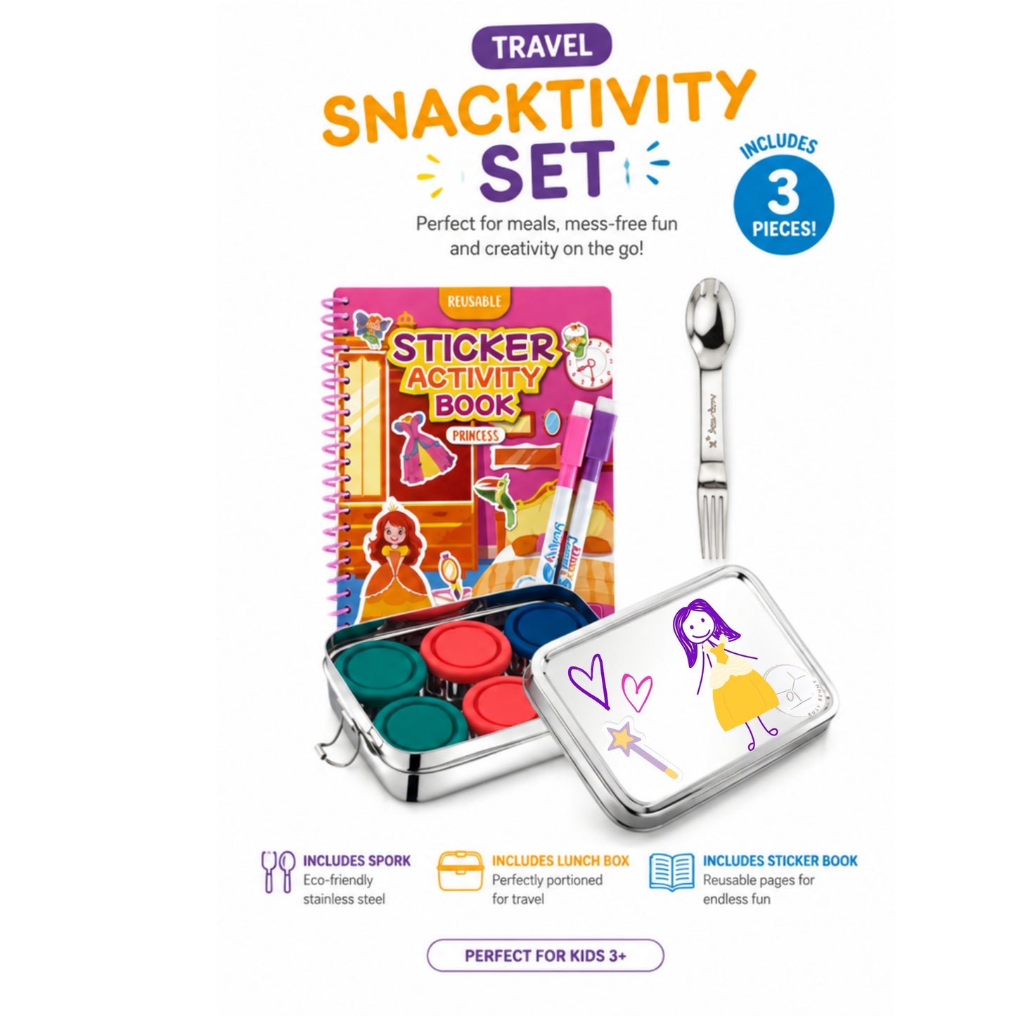 Busy Benny Travel Snacktivity Set