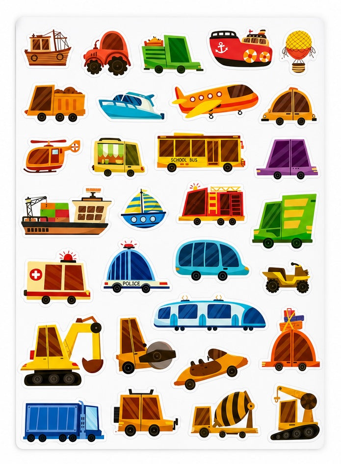 Add-on Activity Set: Reusable Sticker Book and Marker Set